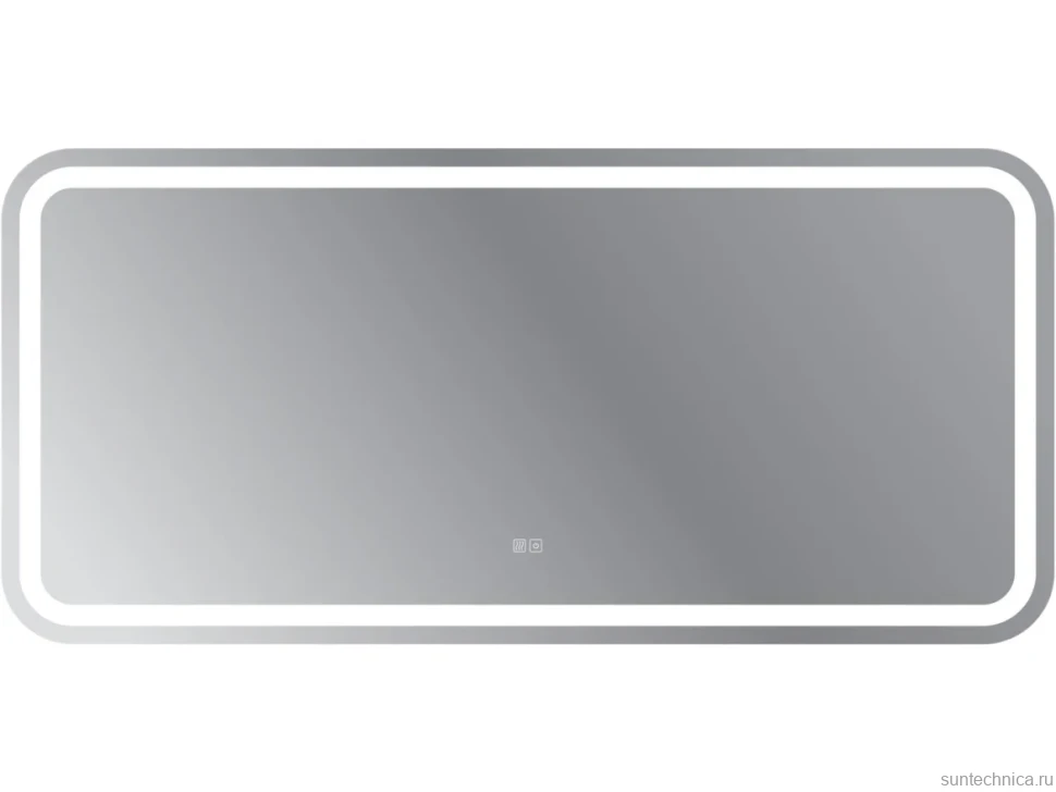 Зеркало Cezares Stylus 150х70, с подсветкой, с антизапотевателем
