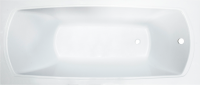 Ванна из искусственного камня Marmo Bagno Элза 180x75 см, встраиваемая, белая, на ножках
