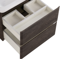 Тумба с раковиной BelBagno Albano-Cer 50 подвесная, robere nature grigio
