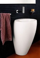 Раковина подвесная Laufen Alessi one 8.1197.1.400.104.1 53 белая, круглая