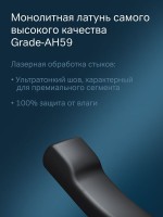 Крючок AM.PM Gem A9035622 матовый черный, на шурупах