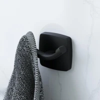 Крючок AM.PM Gem A9035622 матовый черный, на шурупах