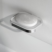 Мыльница AM.PM Func A8F34200 настенная, стеклянная, хром