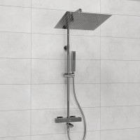Душевая стойка Wasserkraft Aller A199.119.103.087.CH Thermo с термостатом, хром