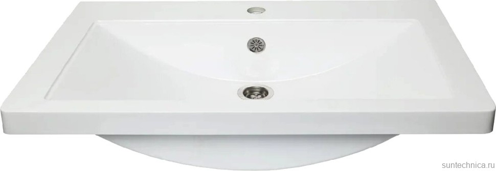 Тумба с раковиной Runo Парма 60, подвесная, 2 двери