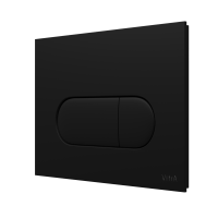 Комплект Унитаз подвесной Wanfald Lauta 47374100005 черный + Инсталляция VitrA V-Fix Core 732-5800-01PV + Кнопка Root Round 740-2211 черная матовая