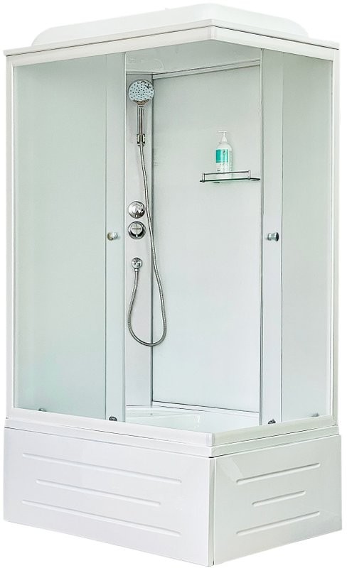 Душевая кабина Royal Bath BP RB8120BP5-WC-L с высоким поддоном, с сиденьем