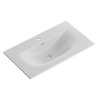 Мебельная раковина BelBagno 90 глянцевая белая