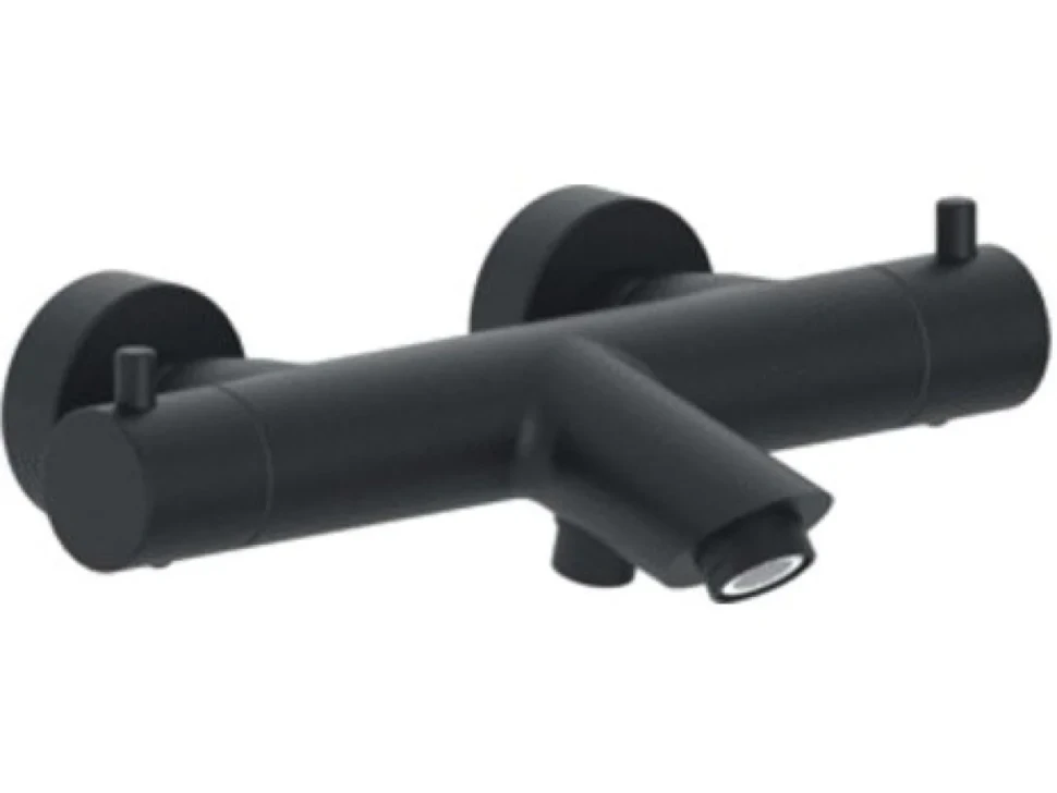 Душевой комплект Термостат Paffoni Light LIQ022NO для ванны + Гарнитур Life ZSAL135NO