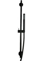 Душевой комплект Термостат Paffoni Light LIQ022NO для ванны + Гарнитур Life ZSAL135NO