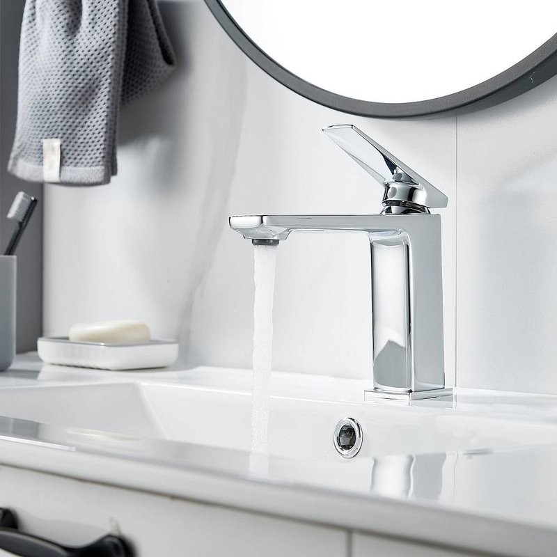 Смеситель для раковины Shevanik S8901-1 хром