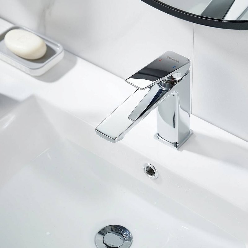 Смеситель для раковины Shevanik S8901-1 хром