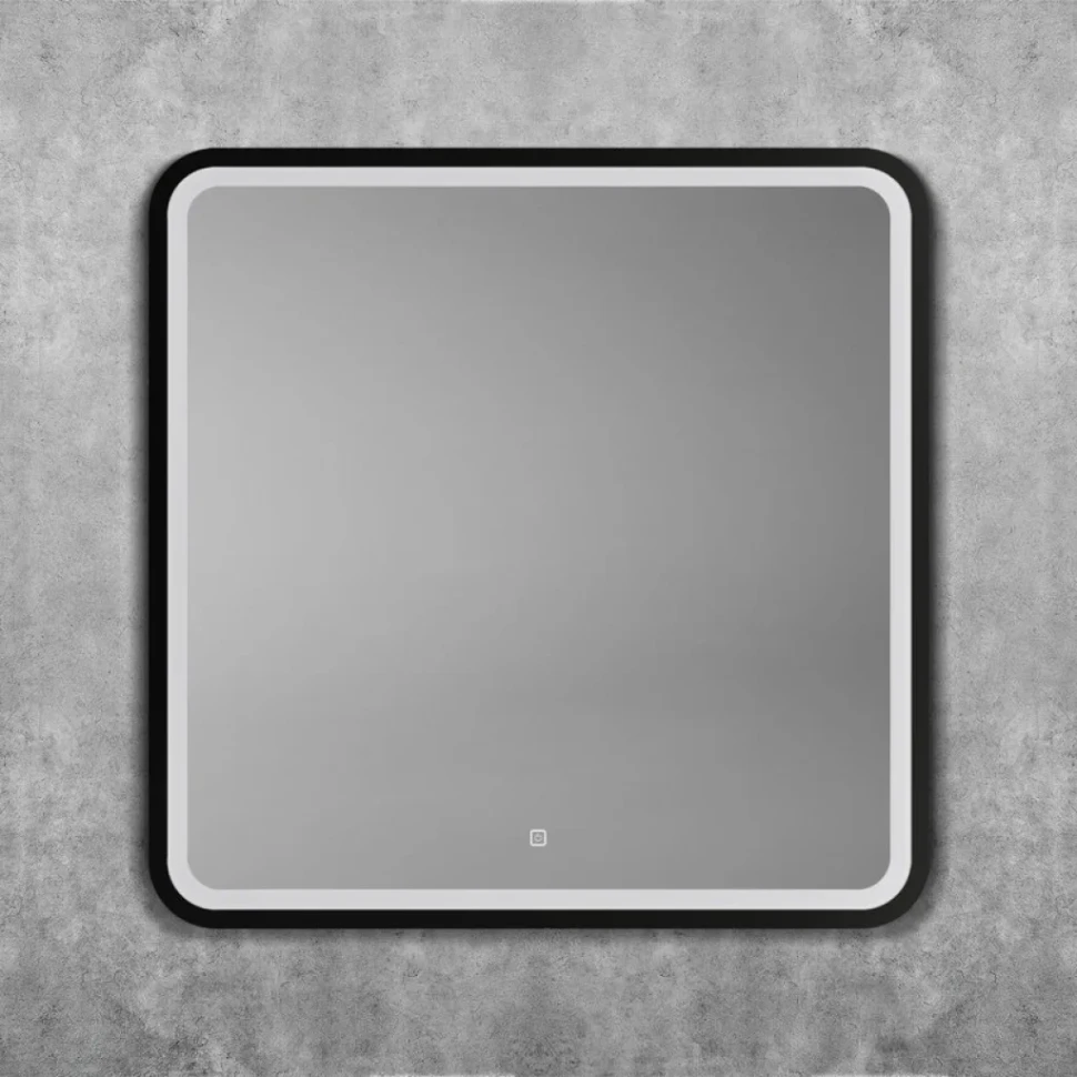 Мебель для ванной комнаты Art&Max Platino 80 подвесная, черная матовая