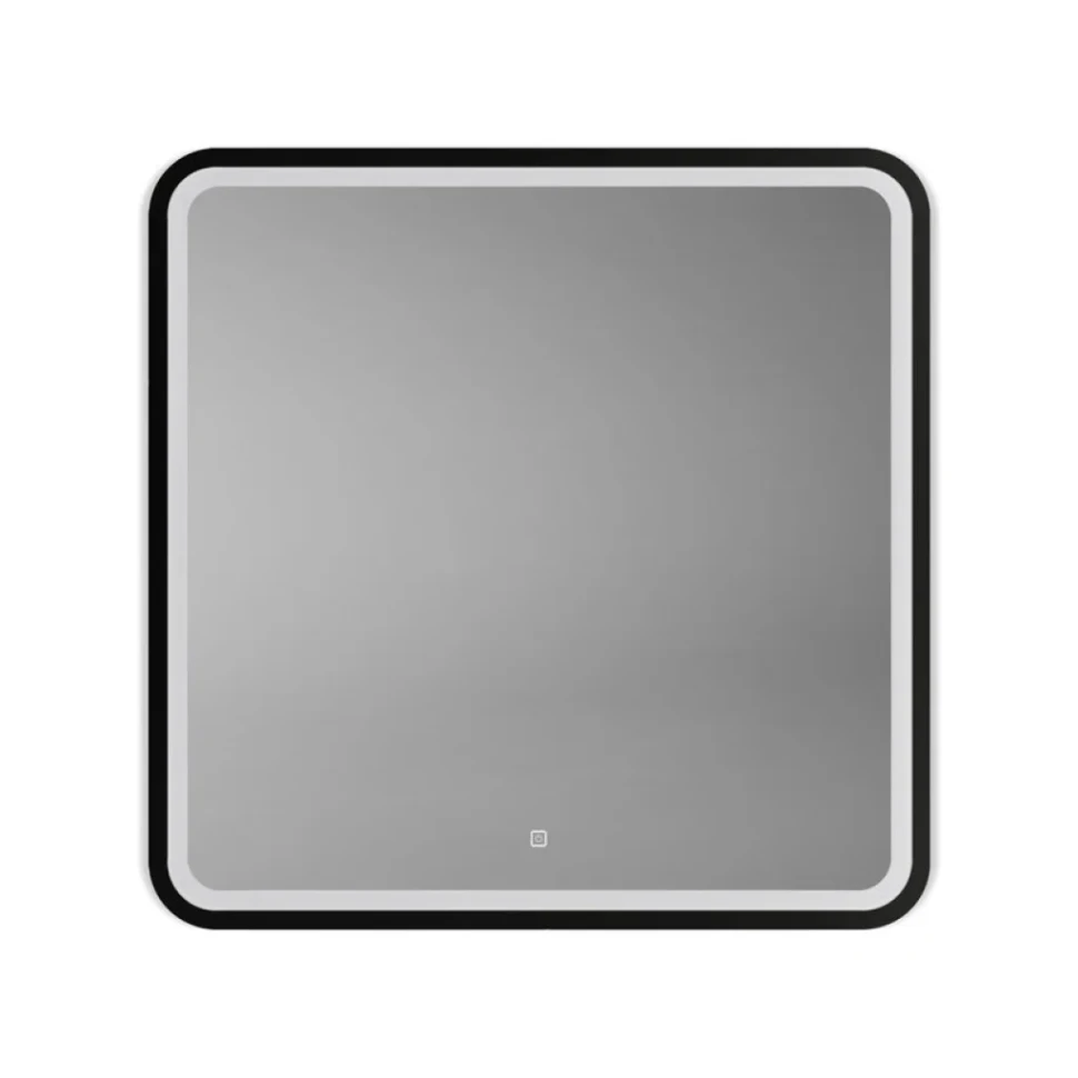 Мебель для ванной комнаты Art&Max Platino 80 подвесная, черная матовая