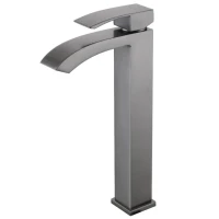 Смеситель для раковины Abber Wasserfall AF8611NG никель Смеситель для раковины Abber Wasserfall AF8611NG никель