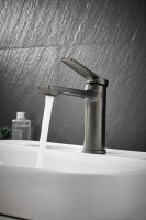 Смеситель для раковины BELZ B507 B10572-3 оружейная сталь Смеситель для раковины BELZ B507 B10572-3 оружейная сталь