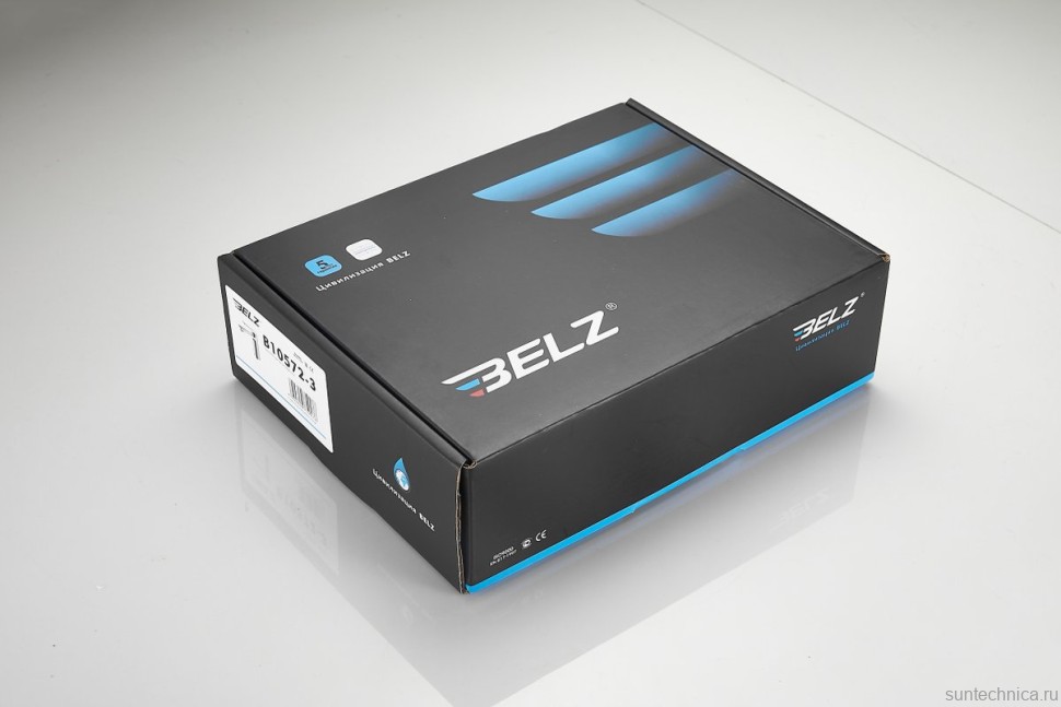 Смеситель для раковины BELZ B507 B10572-3 оружейная сталь