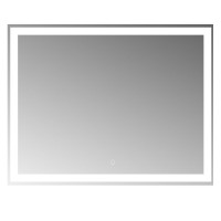 Зеркало Mixline Норма -Лайт 80 с подсветкой, алюминиевый профиль
