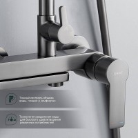 Душевая стойка Splenka S06 S06.24.09 графит Душевая стойка Splenka S06 S06.24.09 графит