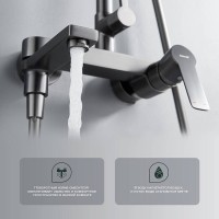 Душевая стойка Splenka S06 S06.24.09 графит Душевая стойка Splenka S06 S06.24.09 графит