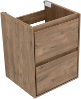 Тумба под раковину без столешницы Aquanet Милан 50 подвесная, дуб рустикальный