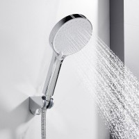 Смеситель для ванны с длинным изливом и лейкой (кран для ванны) Shevanik S4322, хром