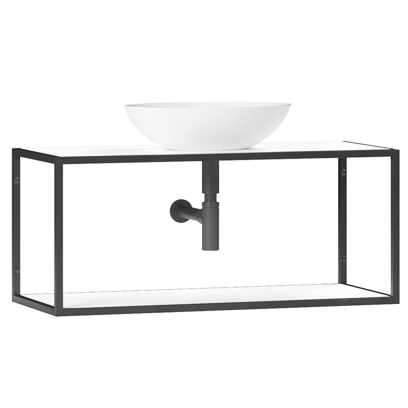 Тумба с раковиной Belux Аляска 100 подвесная