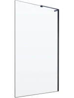 Душевая перегородка Veconi Korato KR77B-120-01-C8 120 см, профиль матовый черный
