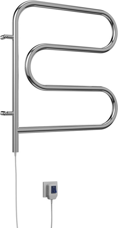 Полотенцесушитель электрический Terminus F-образный 600x600 поворотный