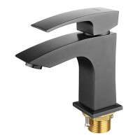 Смеситель для раковины Gappo G07-9 G1007-91 оружейная сталь