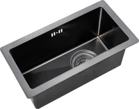 Дополнительная мойка Zorg Inox PVD 2344 grafit Дополнительная мойка Zorg Inox PVD 2344 grafit