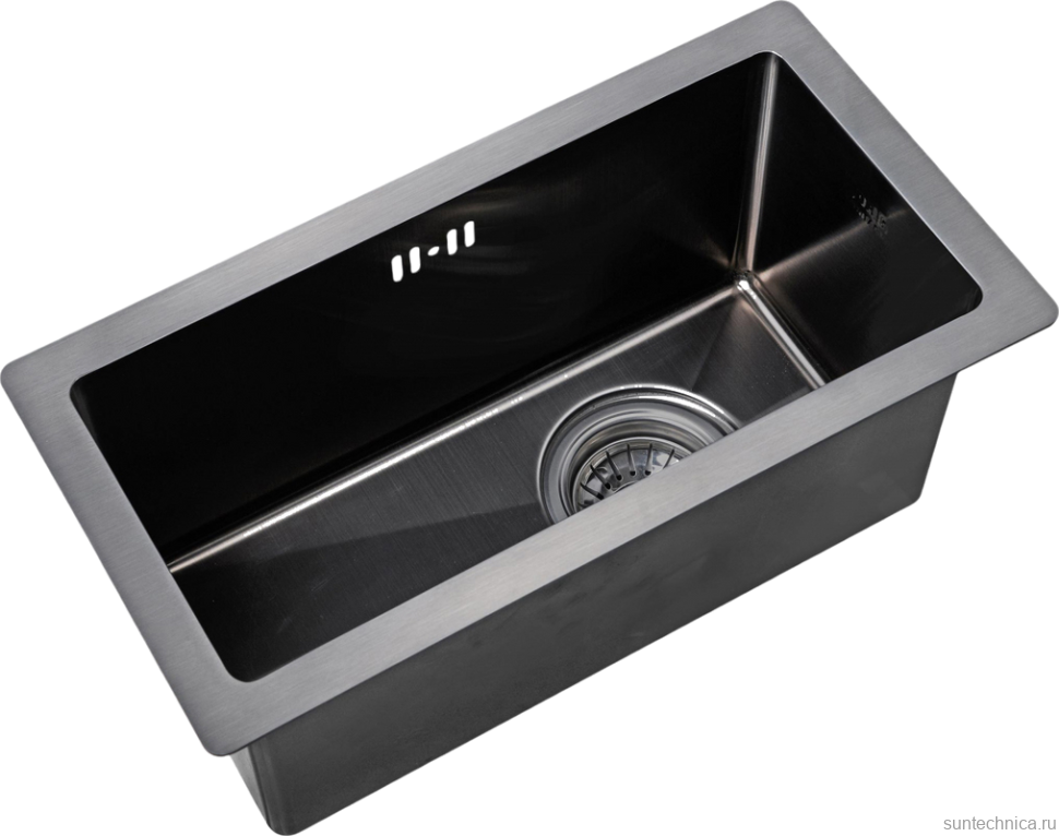 Дополнительная мойка Zorg Inox PVD 2344 grafit