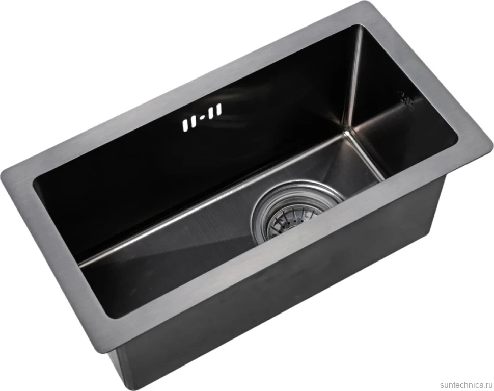 Дополнительная мойка Zorg Inox PVD 2344 grafit