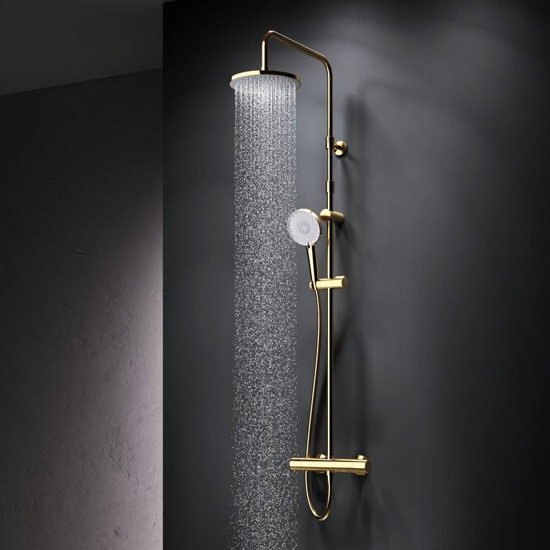 Душевая стойка AM.PM X-Joy F0785A499 золото
