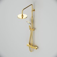 Душевая стойка AM.PM X-Joy F0785A499 золото