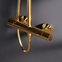 Душевая стойка AM.PM X-Joy F0785A499 золото