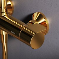Душевая стойка AM.PM X-Joy F0785A499 золото