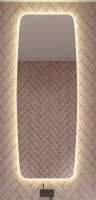 Зеркало Art&Max Forli 50х120 с LED-подсветкой, 6000К