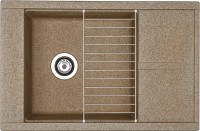 Мойка кухонная AQUATON Делия 78 терракотовая