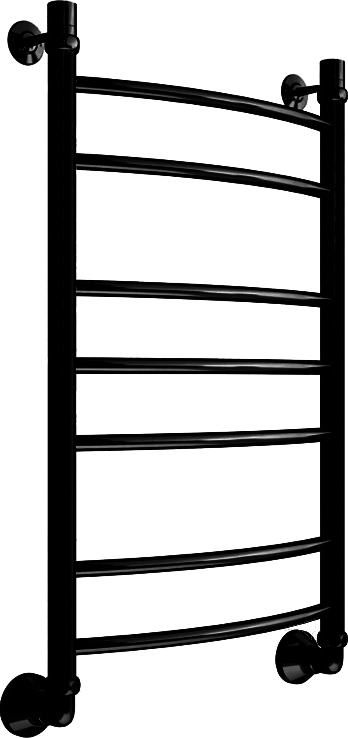Полотенцесушитель водяной Маргроид Вид 5 05-8050-000-9005 80x50 чёрный матовый
