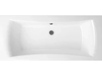 Акриловая ванна Lavinia Boho Evan 200x90 см, встраиваемая, белая, с каркасом, с экраном