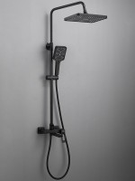 Душевая стойка Haiba HB24732-7 черная