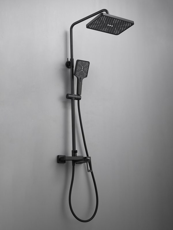 Душевая стойка Haiba HB24732-7 черная