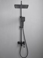 Душевая стойка Haiba HB24732-7 черная