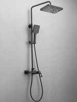 Душевая стойка Haiba HB24732-7 черная