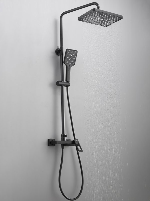 Душевая стойка Haiba HB24732-7 черная