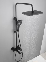 Душевая стойка Haiba HB24732-7 черная