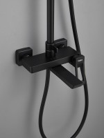 Душевая стойка Haiba HB24732-7 черная