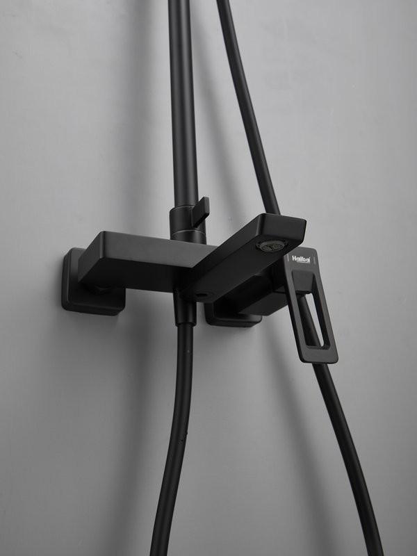 Душевая стойка Haiba HB24732-7 черная