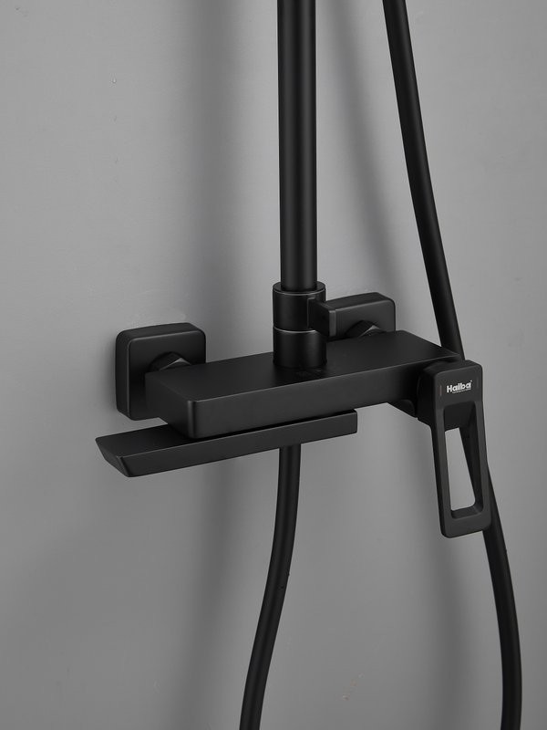 Душевая стойка Haiba HB24732-7 черная